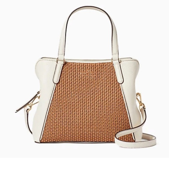 NWT Kate Spade Jackson Straw Triple Satchel - Picture 2 of 15